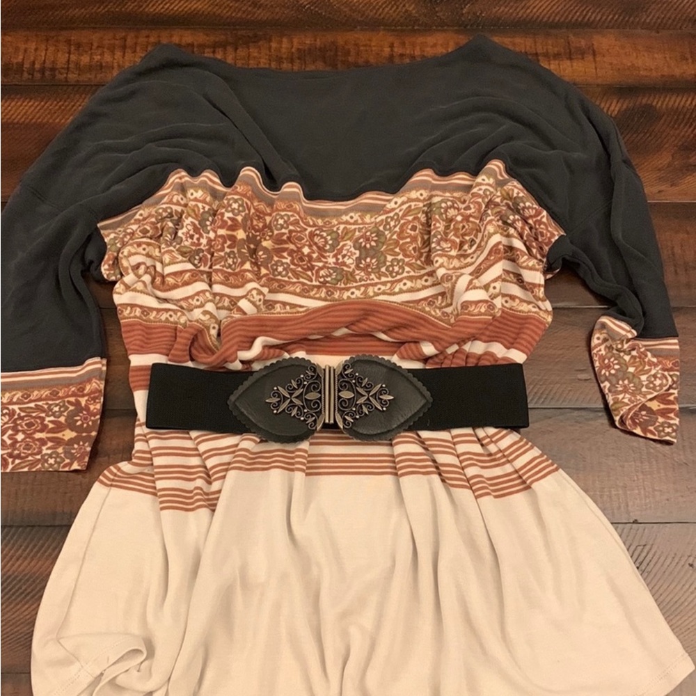 Free People Multicolor Sweater Dress